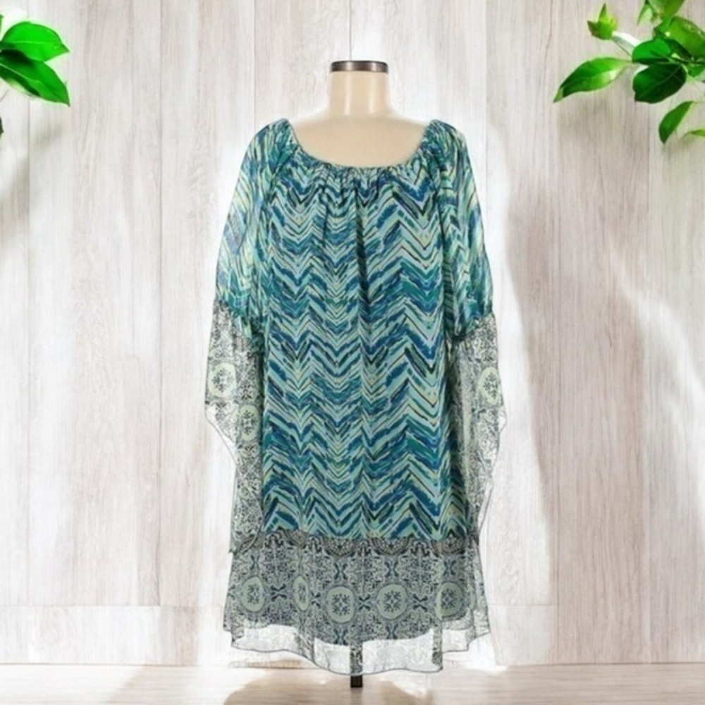 Cocomo dress womens M Blue Casual Summer Knee Length Summer Dress Party